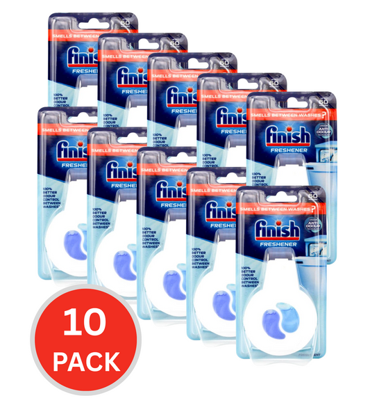 Finish 4ml Dishwashing Freshener With Hanger Fresh Scent (10x Pack)