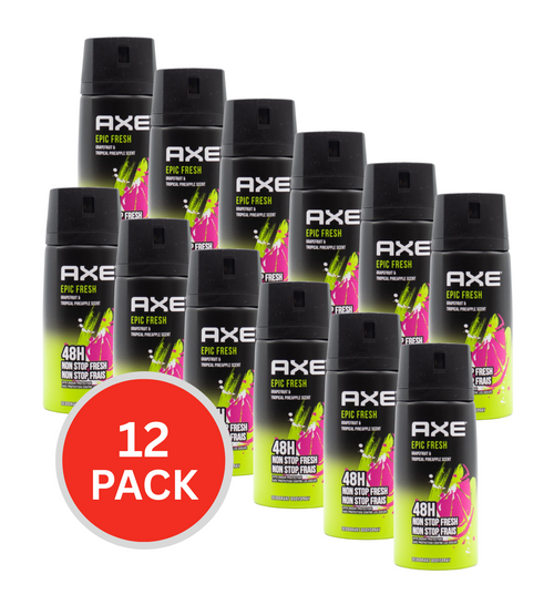 Axe Deodorant Bodyspray Epic Fresh 150ml (12 Pack)