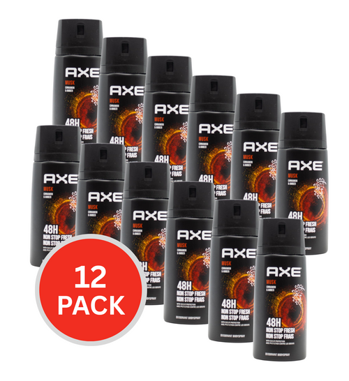 Axe Deodorant Bodyspray Musk 150ml (12 Pack)