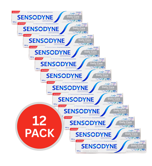 Sensodyne Toothpaste Daily Care Whitening 100g (12 Pack)