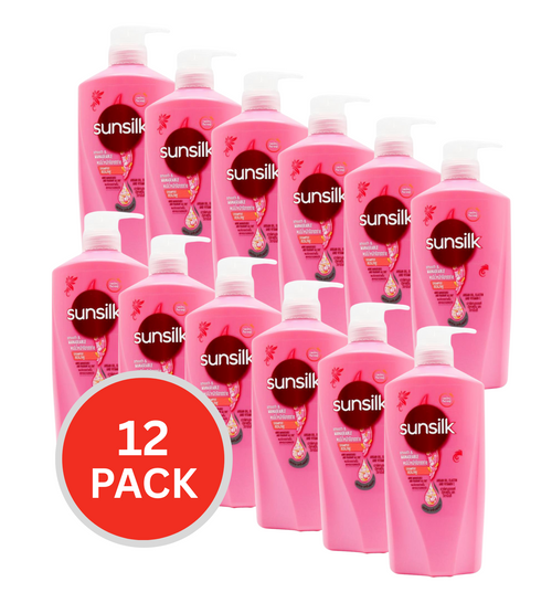 Sunsilk Shampoo Smooth And Manageable Argan Oil Elastin And Vitamin C 625ml (12 Pack)