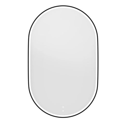 LED Noosa 1200(W)x750(H) Black Metal Frame Mirror- Install Horizontal or Vertical