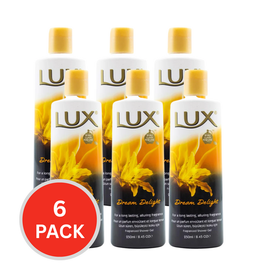 Lux Shower Gel Dream Delight 250ml (6 Pack)