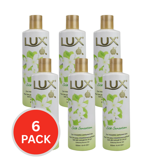 Lux Shower Gel Silk Sensation 250ml (6 Pack)