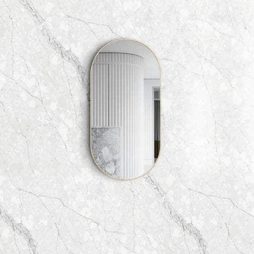Noosa 900(H)x450(W) Gold Metal Frame Mirror