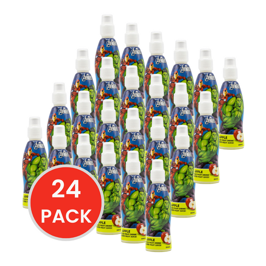 Fruity Burst Avengers Apple 250ml Bottle (24x Pack)
