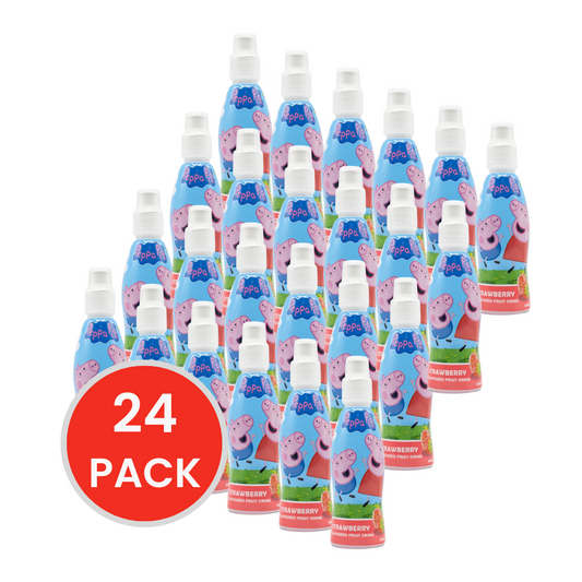 Fruity Burst Peppa Pig Strawberry 250ml Bottle (24x Pack)