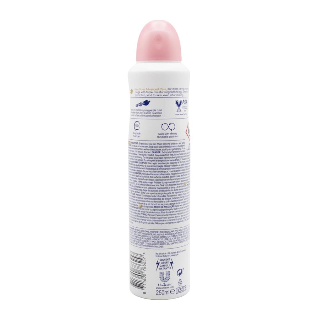 Dove Advanced Care Antiperspirant Pomegranate & Lemon Verbena 250mL (6 Pack)