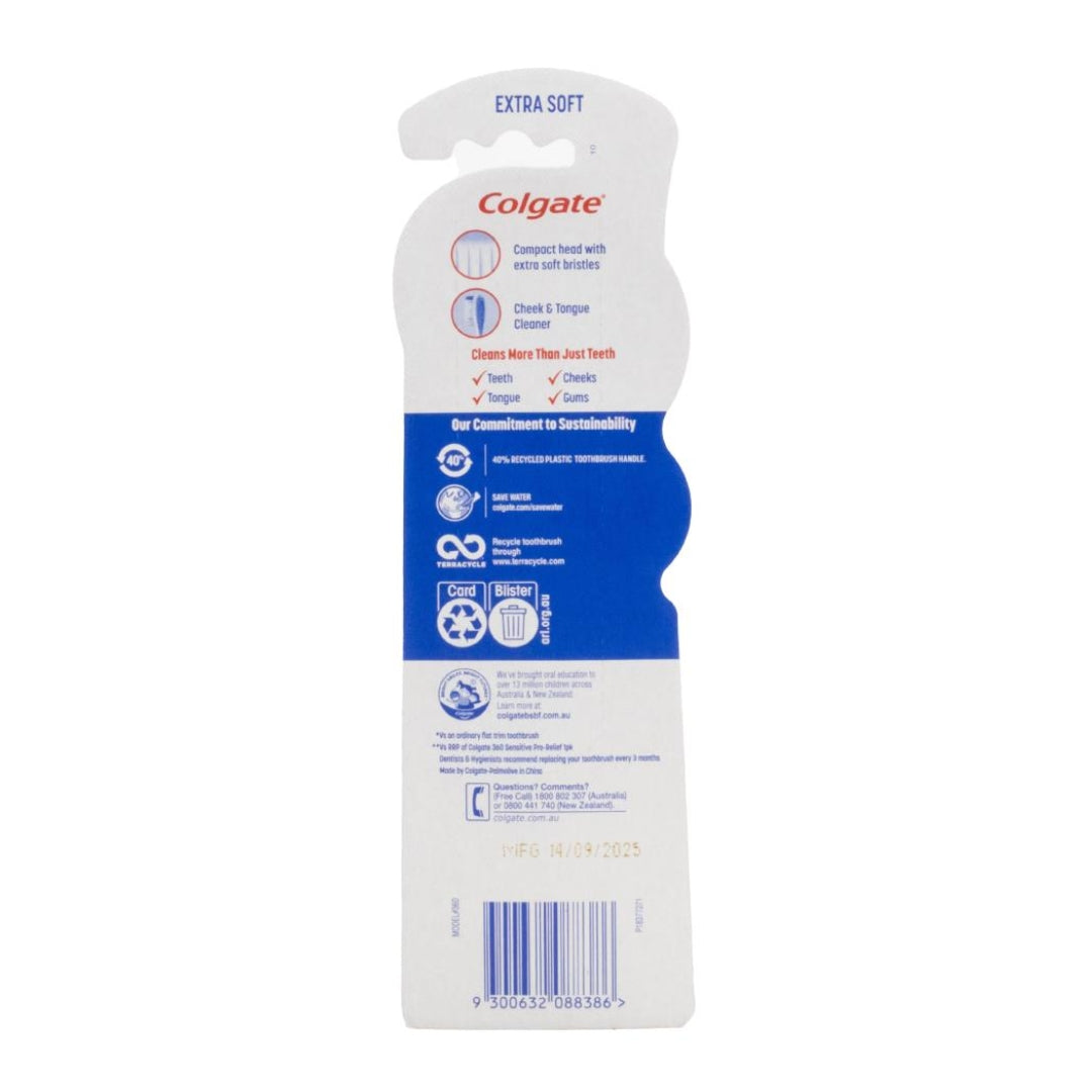 Colgate Sensitive Pro Relief Toothbrush Extra Soft Pk2 (6 Pack)
