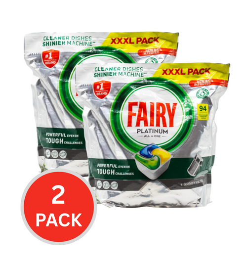 Fairy Dishwasher Tablets All-in-one Tablets 2 x 188 (376 Tablets)
