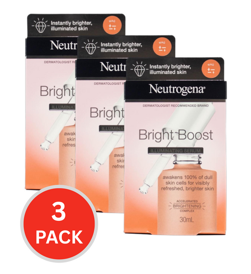 Neutrogena 30ml Illuminating Serum Bright Boost (3x Pack)