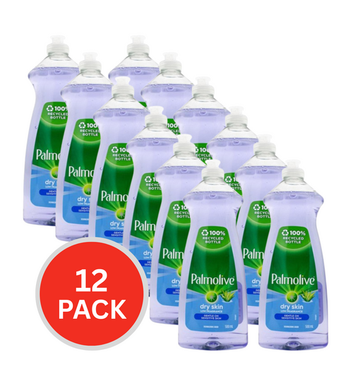 Palmolive 500ml Dishwashing Liquid Dry Skin Aloe (12x Pack)