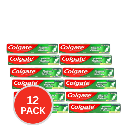 12x Colgate Toothpaste Maximum Cavity Protection Cool Mint 175g (Value Pack 12)