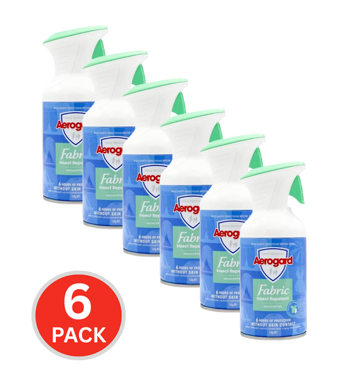 Aerogard 150g Fabric Insect Repellent Eucalyptus (6x Pack)