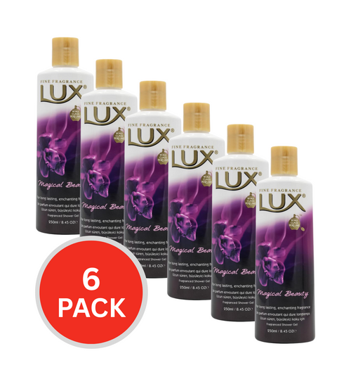 Lux Shower Gel Magical Beauty 250ml (6 Pack)