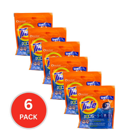 Tide Pk16 Laundry Pods 3 In 1 Original (6x Pack)