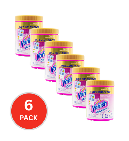 Vanish 1kg Napisan Gold Multi Power Oxi Action (6x Pack)