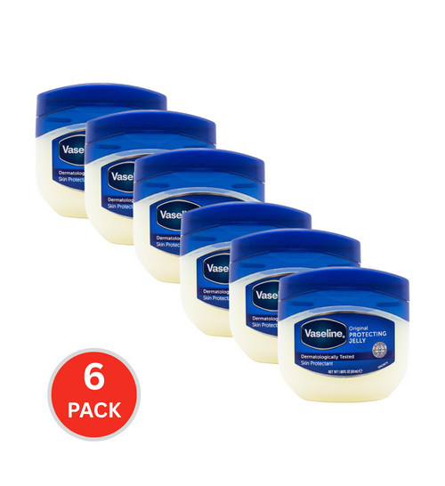 Vaseline 50ml Original Pure Petroleum Jelly (6x Pack)