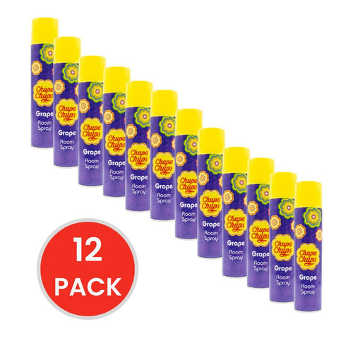 Chupa Chups 300ml Room Spray Grape (12x Pack)