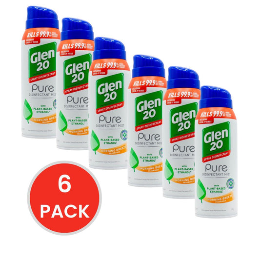 Glen 20 Disinfectant Spray Morning Breeze 283g (6x Pack)