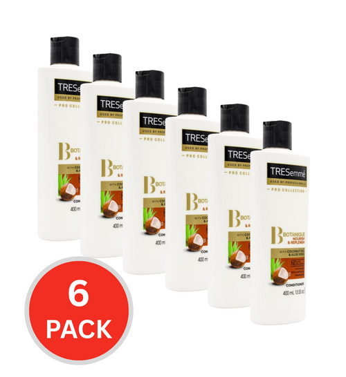 Tresemme 400ml Conditioner Botanique Nourish & Replenish (6x Pack)