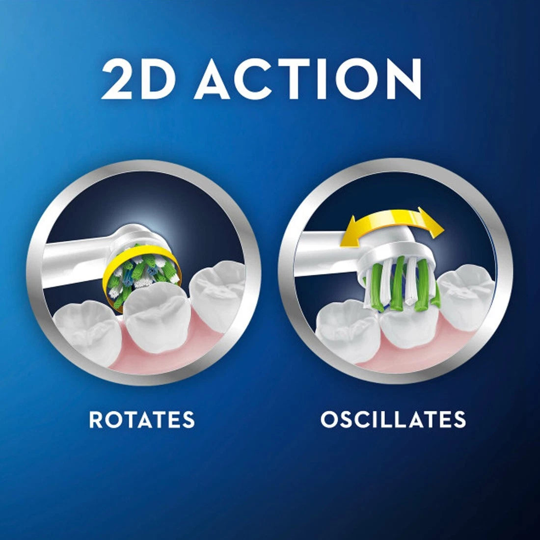 ORAL B ELECTRIC TOOTHBRUSH VITALITY PLUS FLOSS ACTION