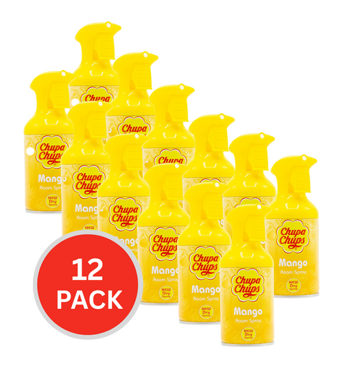 Chupa Chups 250ml Room Spray Mango ( 12x Pack)