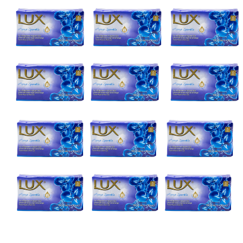Lux Bar Soap Aqua Sparkles 80g PK6 (12 Pack)