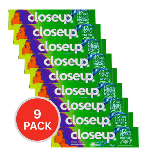 Closeup Toothpaste Everfresh Peppermint Drops 90g (9 Pack)