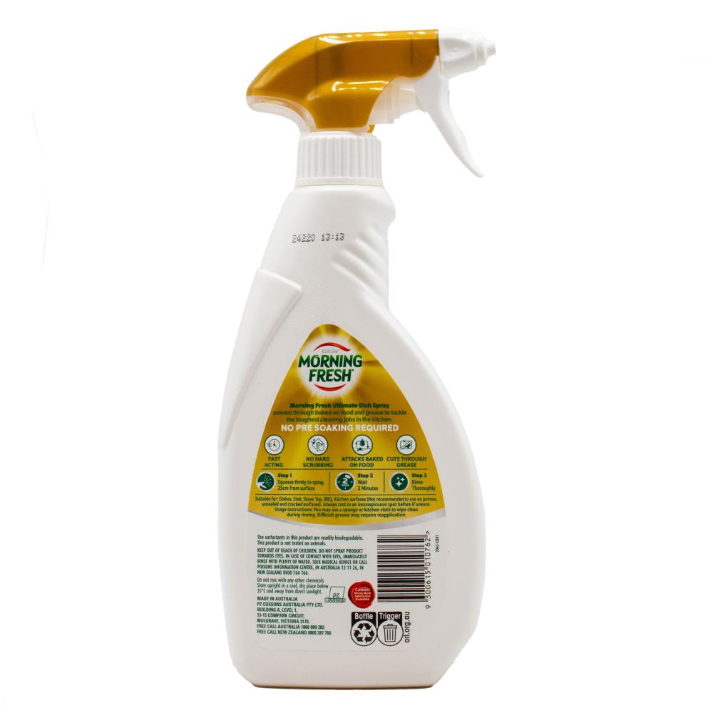 Morning Fresh 500ml Dish Spray Ultimate Citrus Fresh (4x Pack)