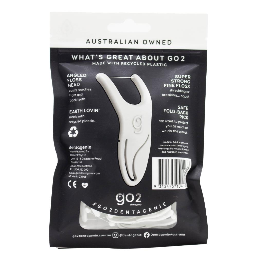 GO2 DENTAGENIE PK36 FLOSSPYX MOLAR REACH BACK TEETH (216 Value Pack)