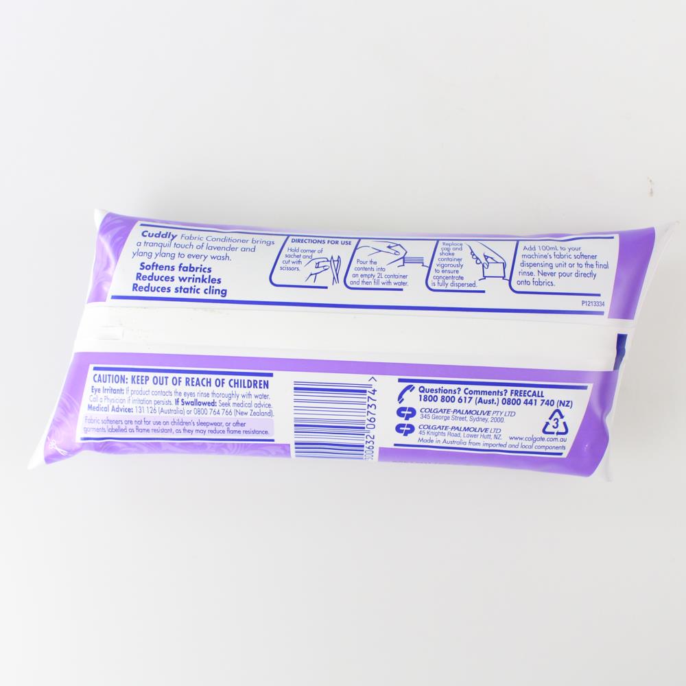 Cuddly 300ml Fabric Conditioner Refill Aroma Collections Relaxing Wild Lavender (12x Pack)