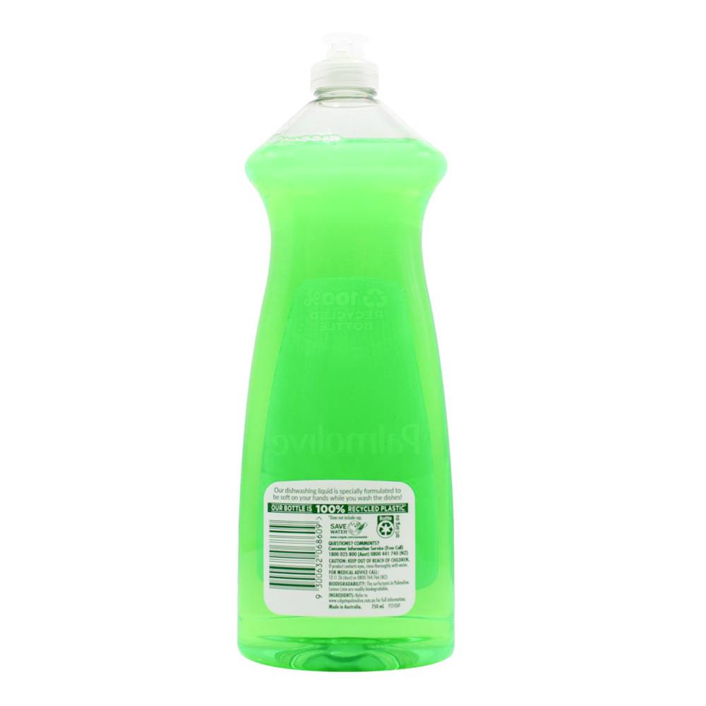 Palmolive Dishwashing Liquid Lemon Lime 750ml (12 Pack)