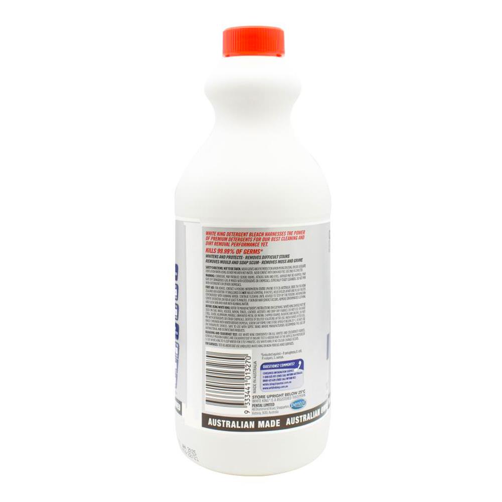 White King 1.25l Detergent Bleach ( 6x Pack)