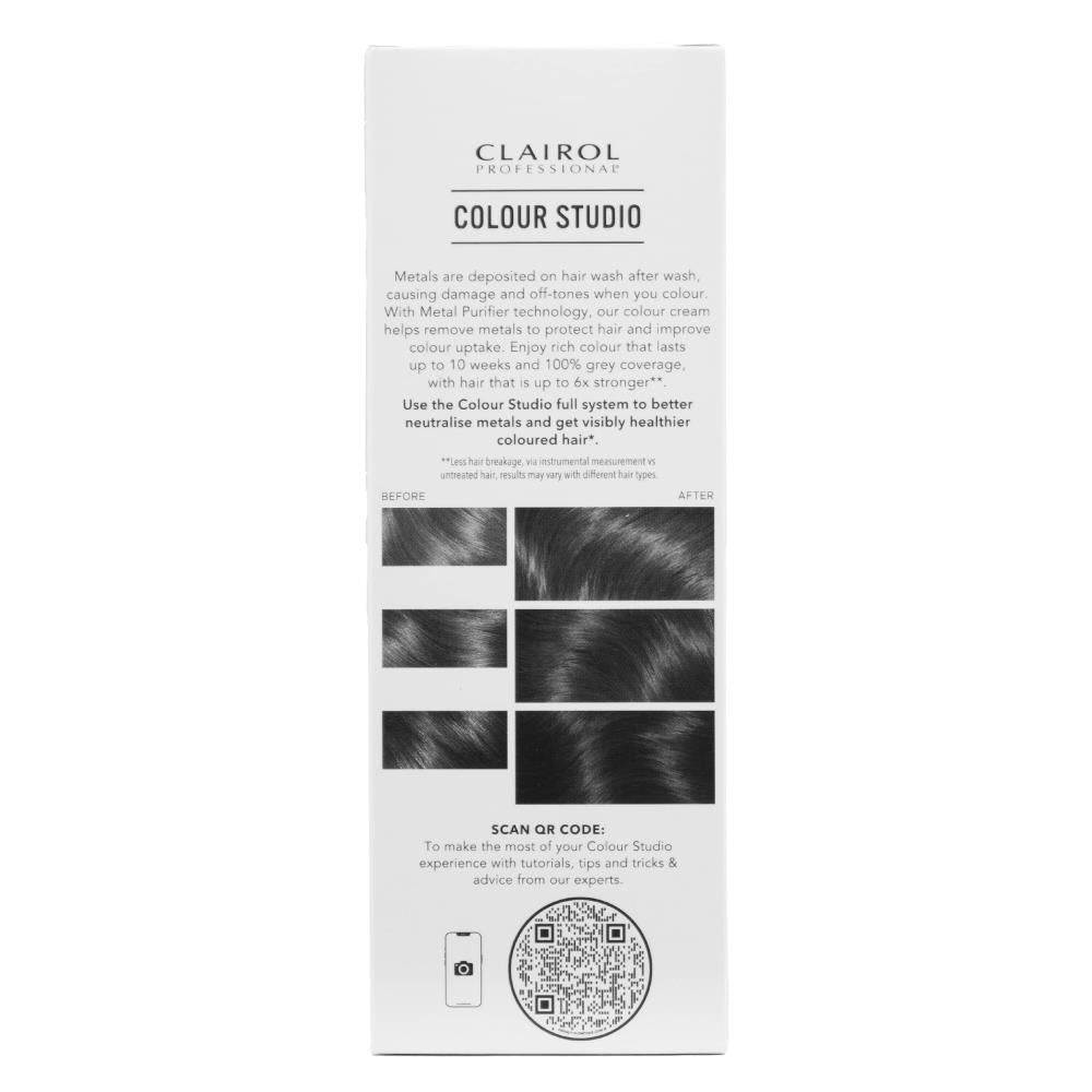 Clairol Professional Permanent Hair Cream Colour Studio 5/3 Caramel Brown (3x Pack)
