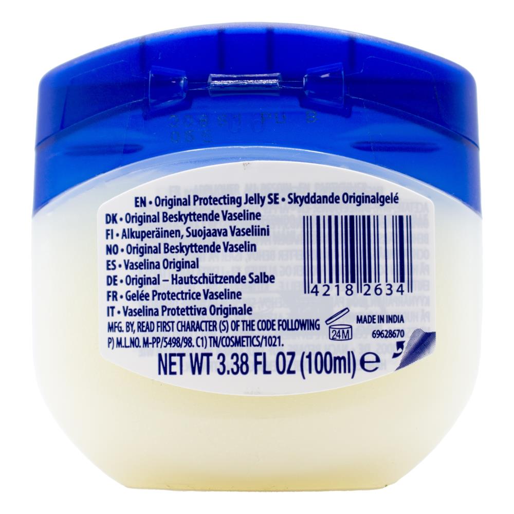 Vaseline Petroleum Jelly Original 100ml (2 Pack)