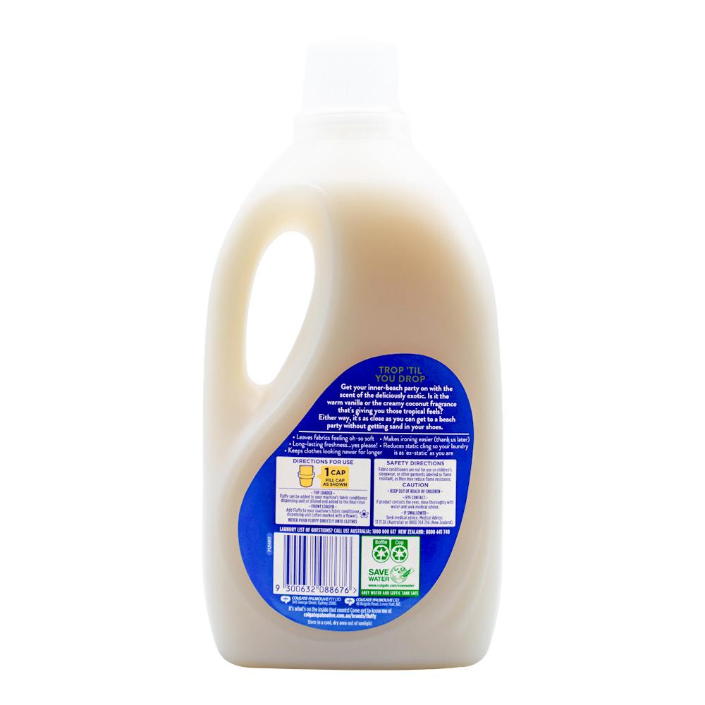 Fluffy Fabric Conditioner Coconut & Vanilla 2L (6 Pack)