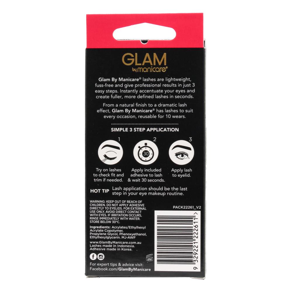 MANICARE GLAM LASH DRAMATIC ADELE (3x Pack)
