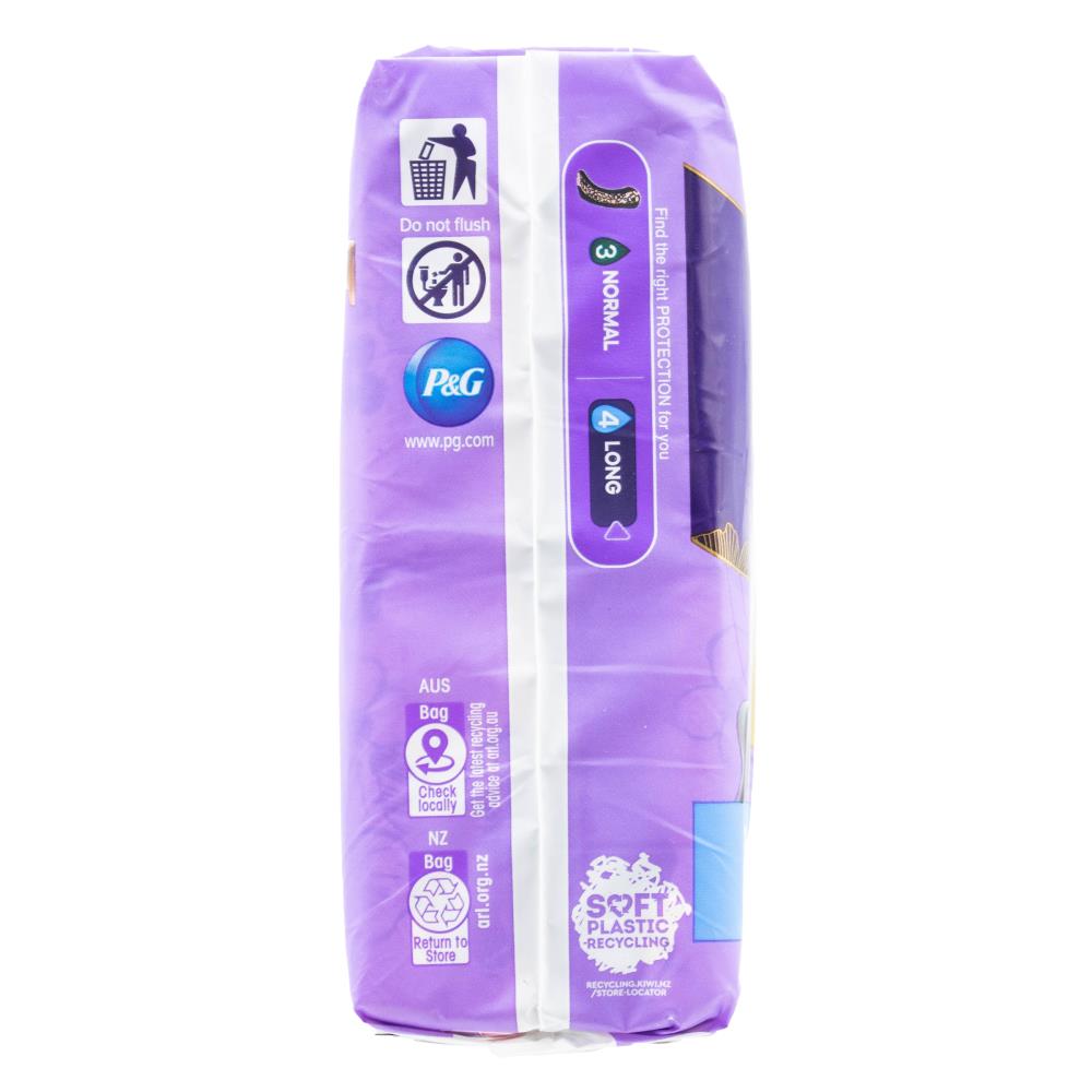 Always Pads Discreet 5 in 1 Breathable Instant Dry Odour Lock Flexi Fit Soft Active Long 6 X 8pk (Value Pack 48)