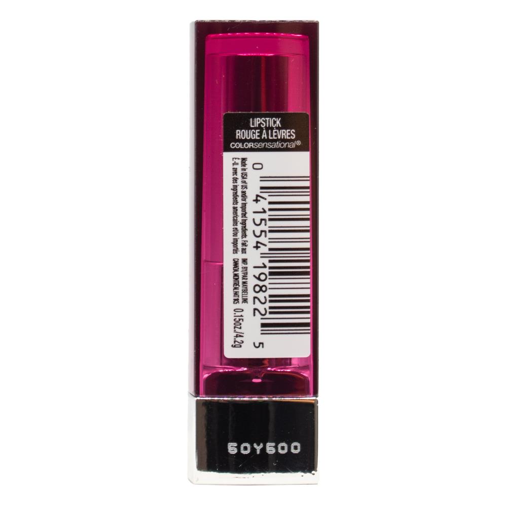 MAYBELLINE 4.2g LIPSTICK CREAM COLOR SENSATIONAL PINK SAND 005 (4 x Pack)