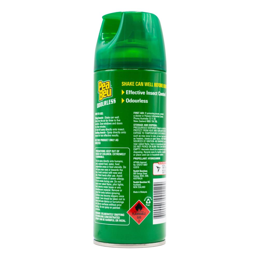 Pea Beu 250g Insect Killer Low Allergenic Odourless (3 Pack)