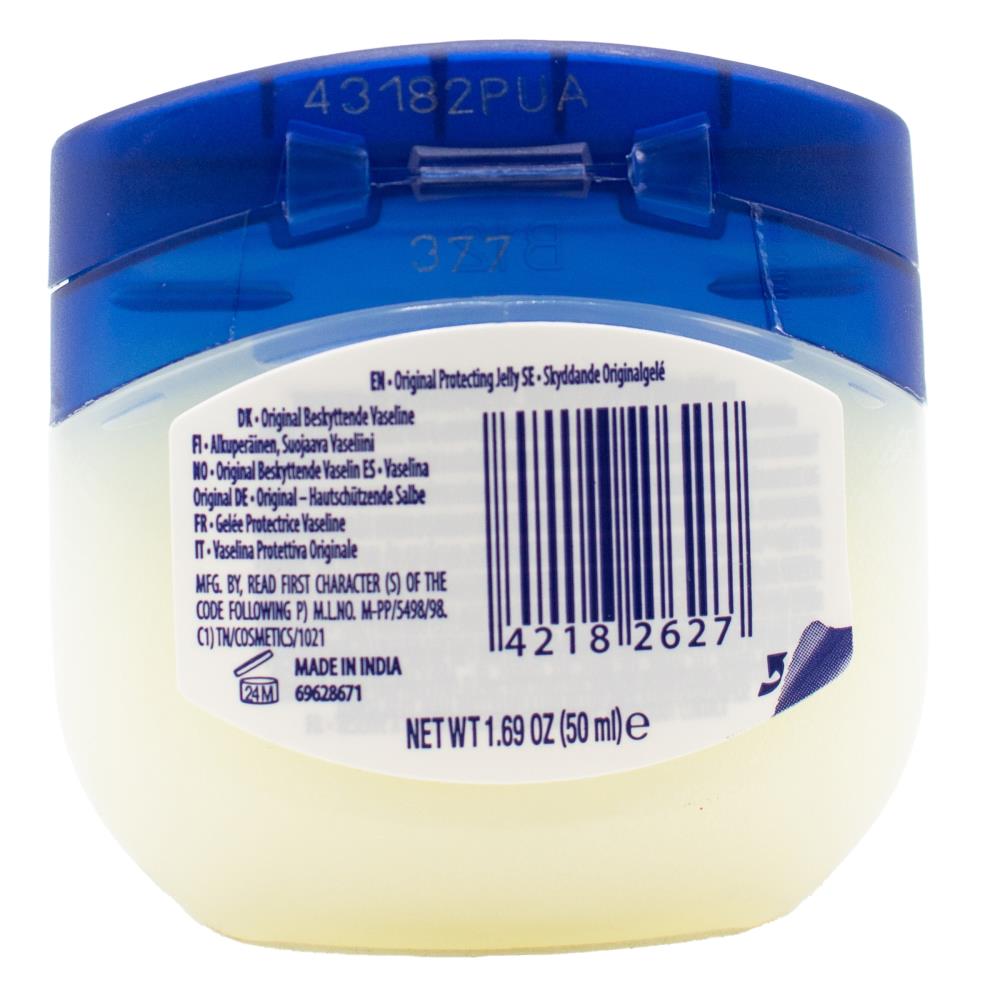 Vaseline 50ml Original Pure Petroleum Jelly (6x Pack)