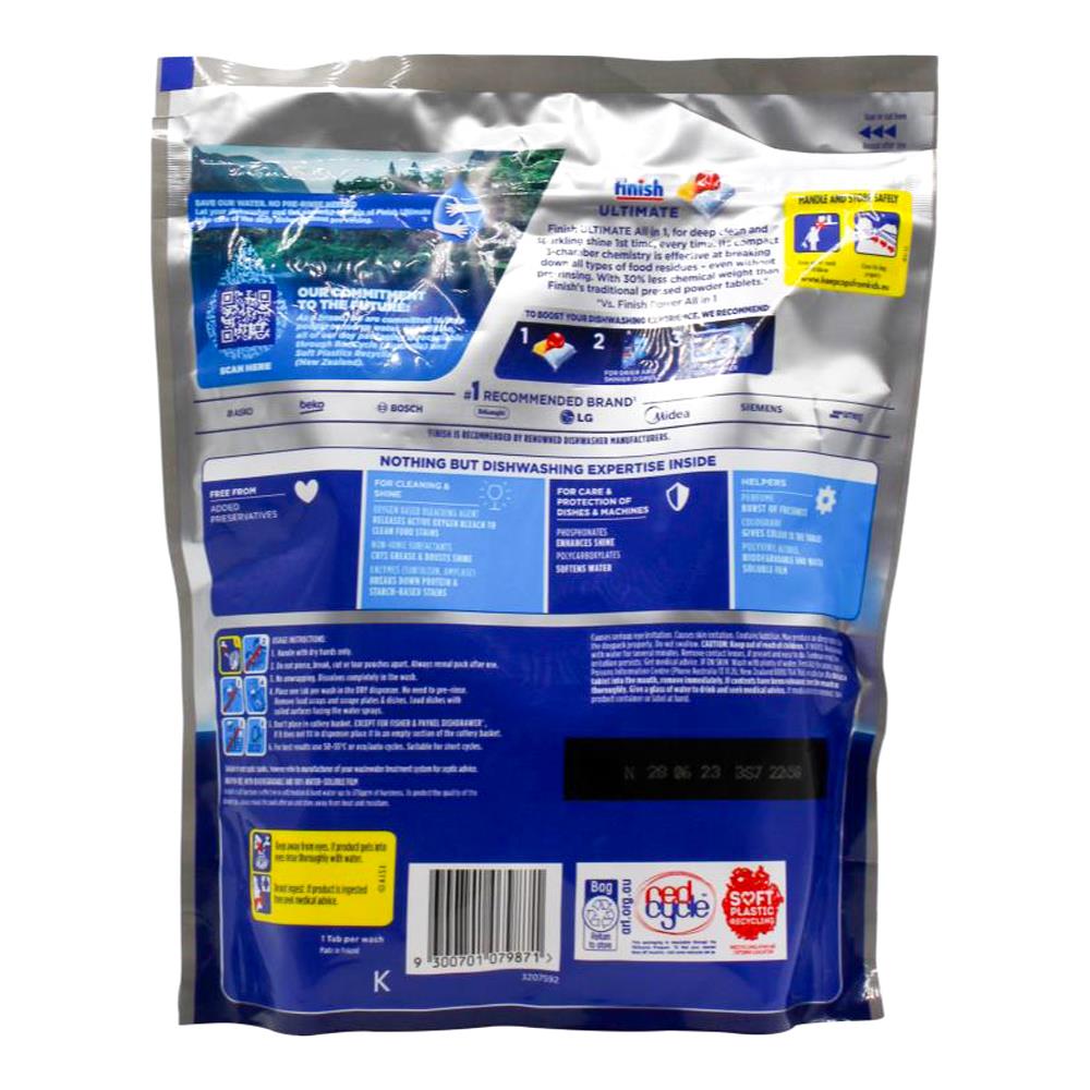 Finish Dishwasher Tablets Ultimate All In 1 6 x 36Pk (216 Tablets)