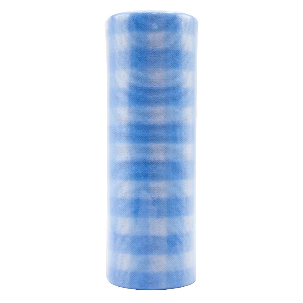 Clean Scene Perforated Wipes On Dispenser Roll Checkered 30cm X 33cm 12 x 100Pk (1200 Wipes)