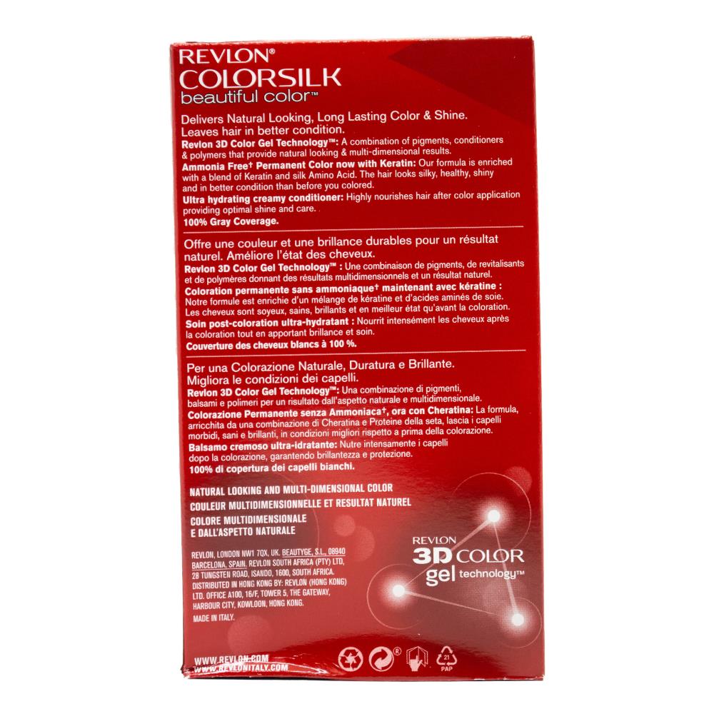 Revlon Colorsilk Permanent Hair Color 81 Light Blonde (3x Pack)