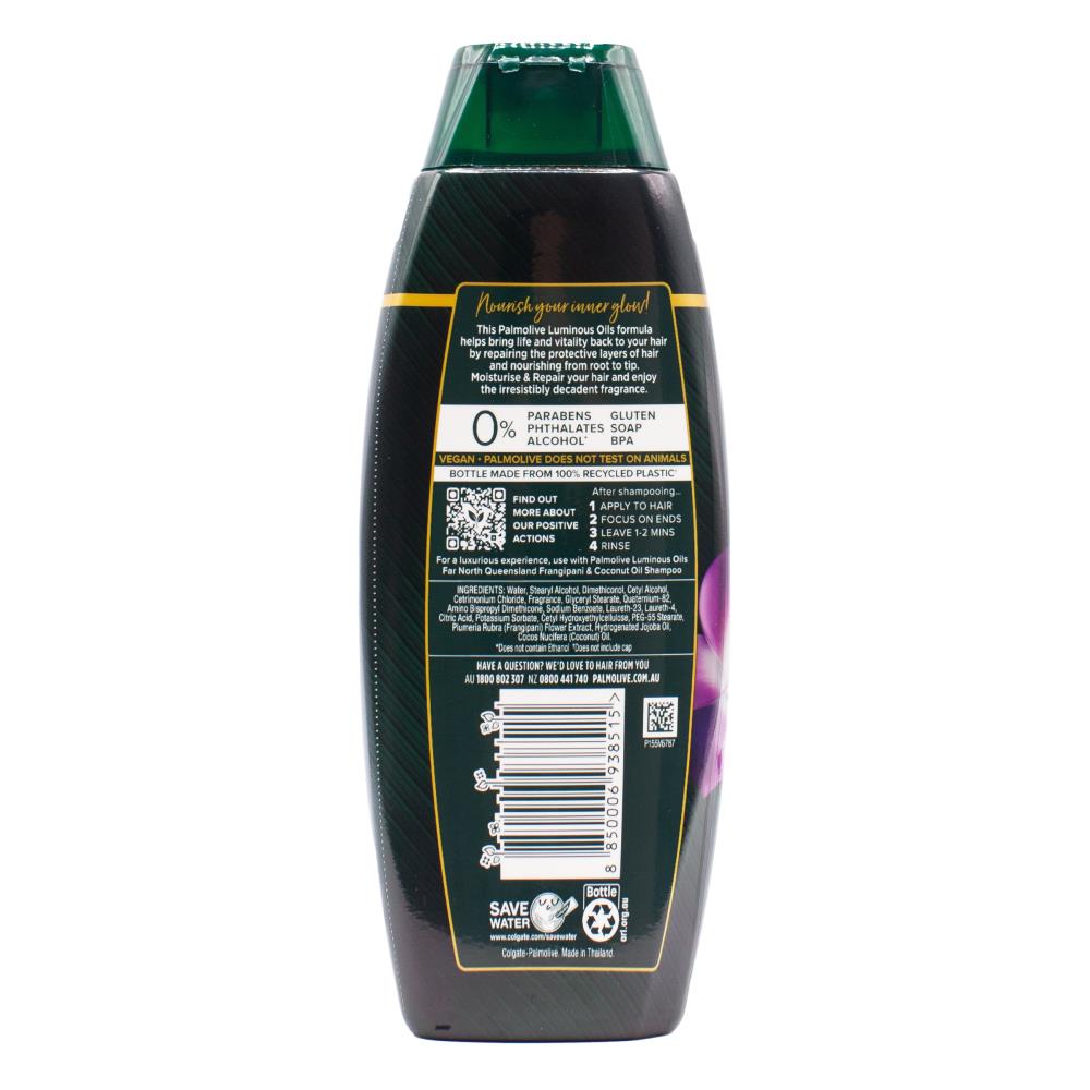 Palmolive Conditioner Luminous Oils Coconut Oil & Frangipani 350ml (4 Pack)