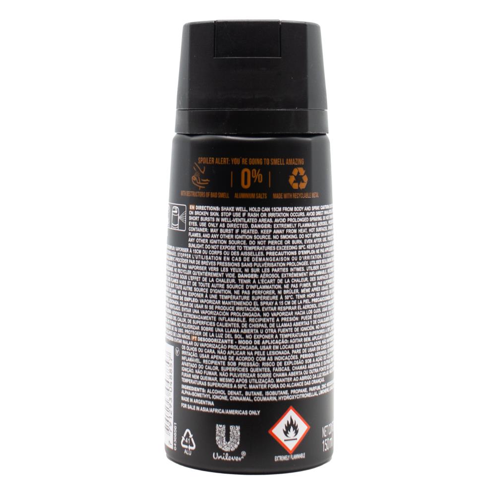 Axe Deodorant Bodyspray Leather & Cookies 150ml (12 Pack)