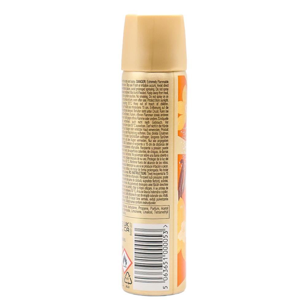 Impulse Body Spray Vanilla Kisses 75mL (6 Pack)