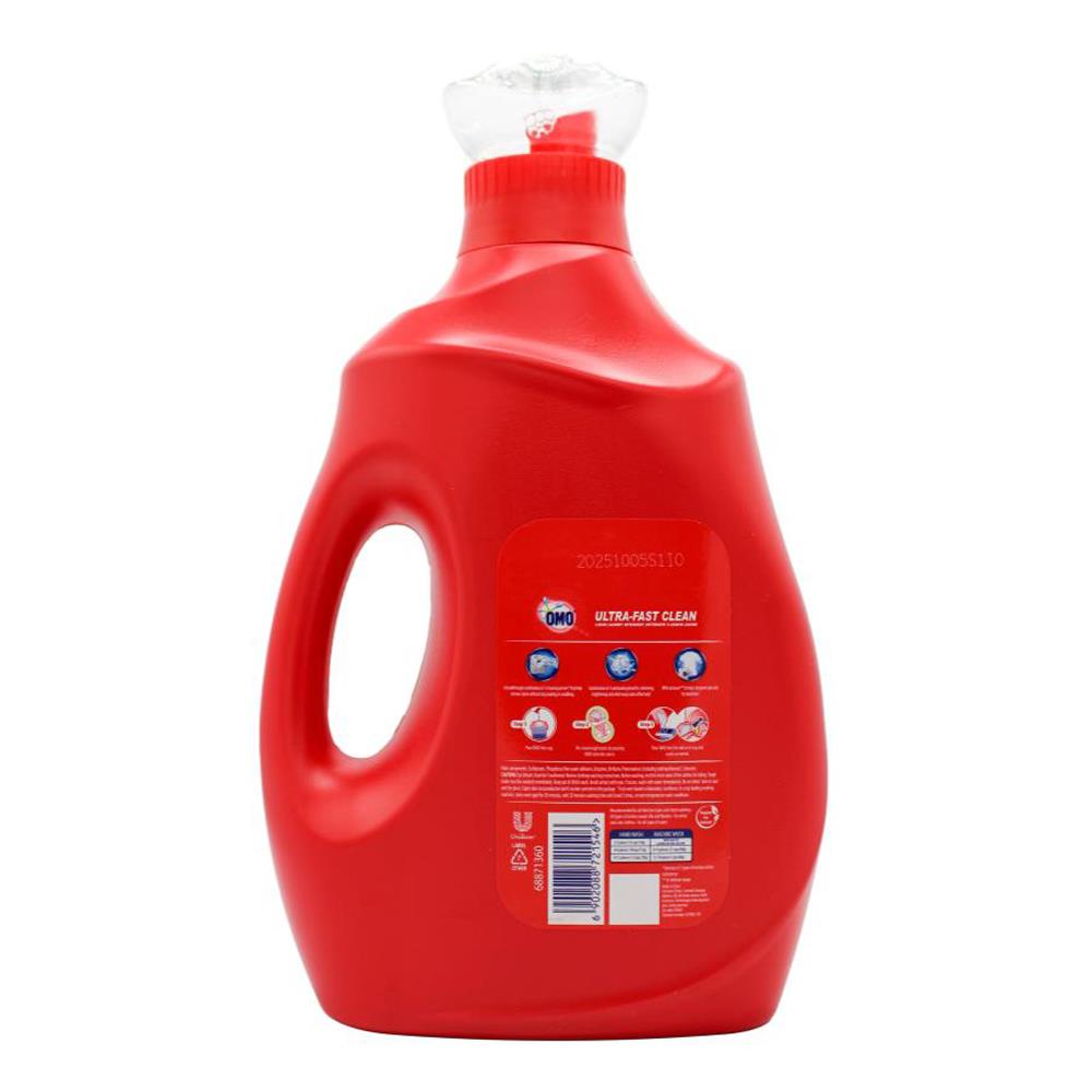 OMO 1936mL LAUNDRY LIQUID DETERGENT ULTRA-FAST CLEAN FRONT + TOP LOADER (6x Pack)