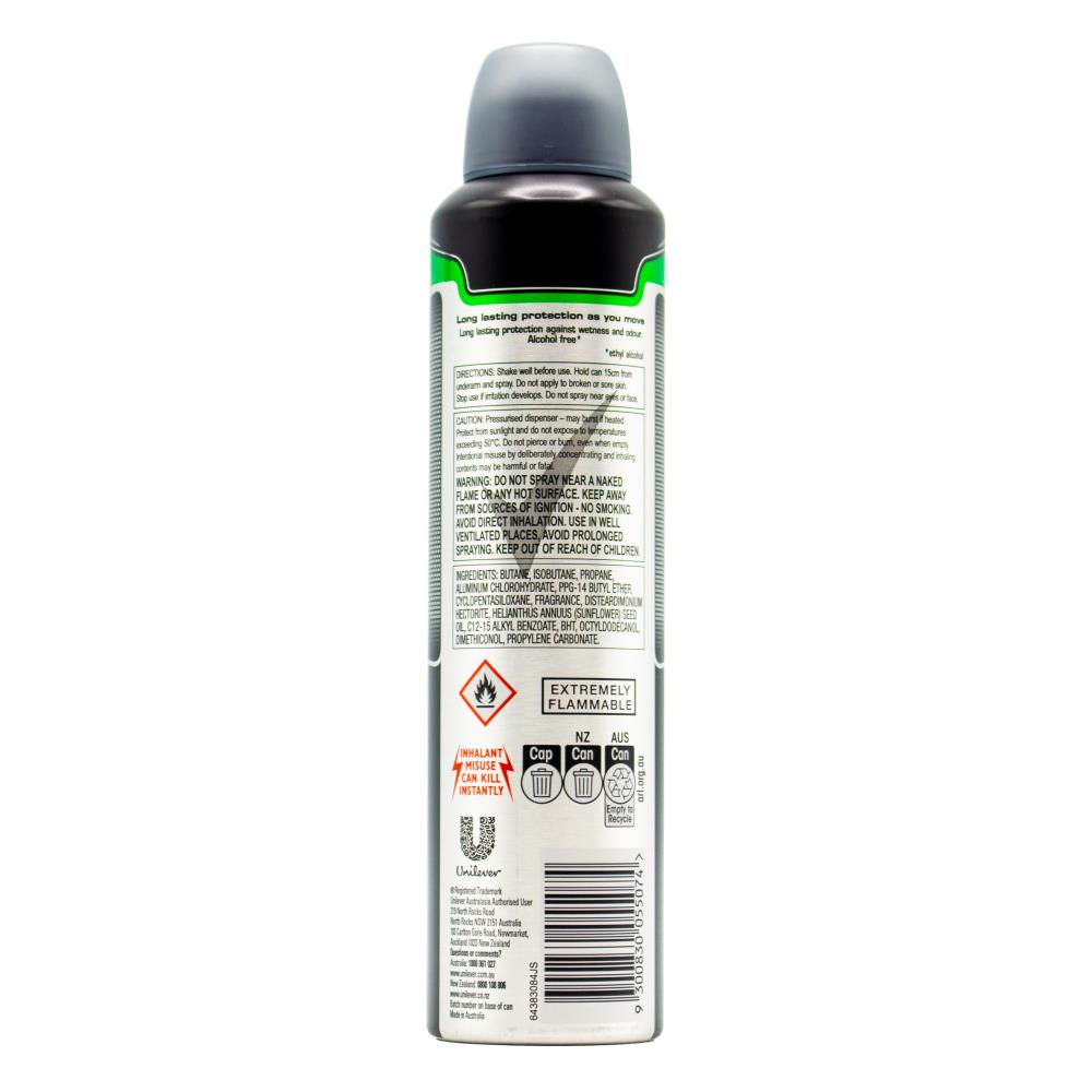 Rexona Antiperspirant Men 48h Quantum 145g / 250ml (6 Pack)